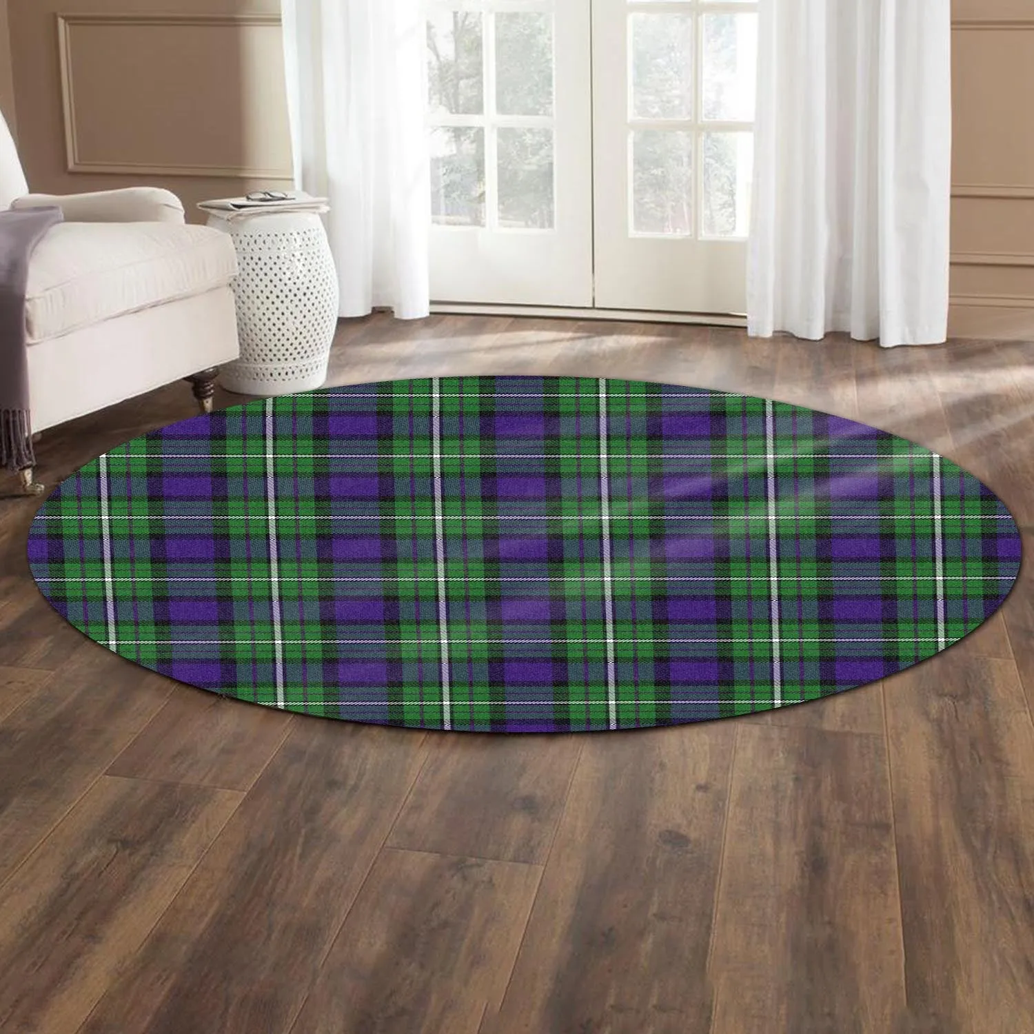 Alexander Tartan Round Rug
