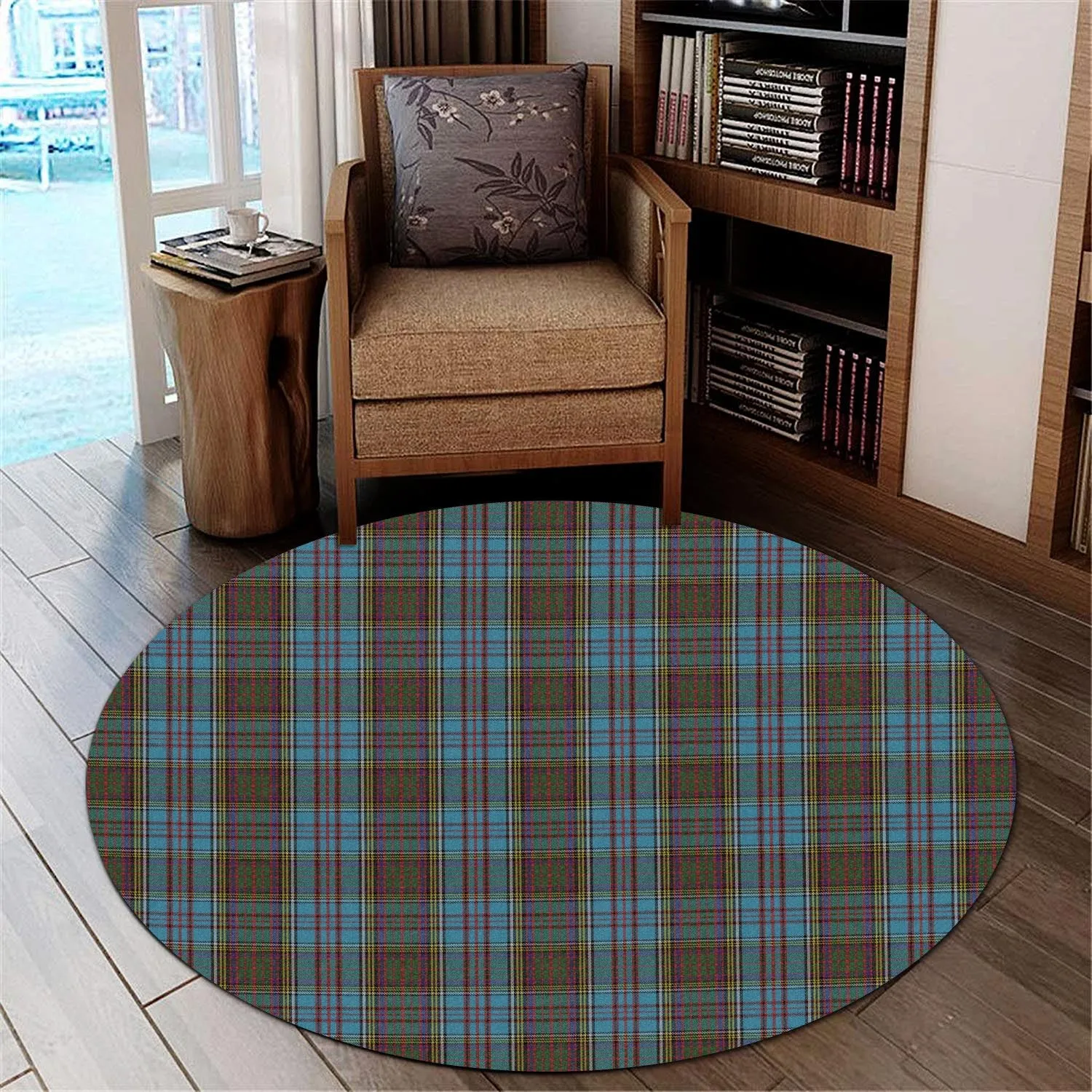Anderson Tartan Round Rug