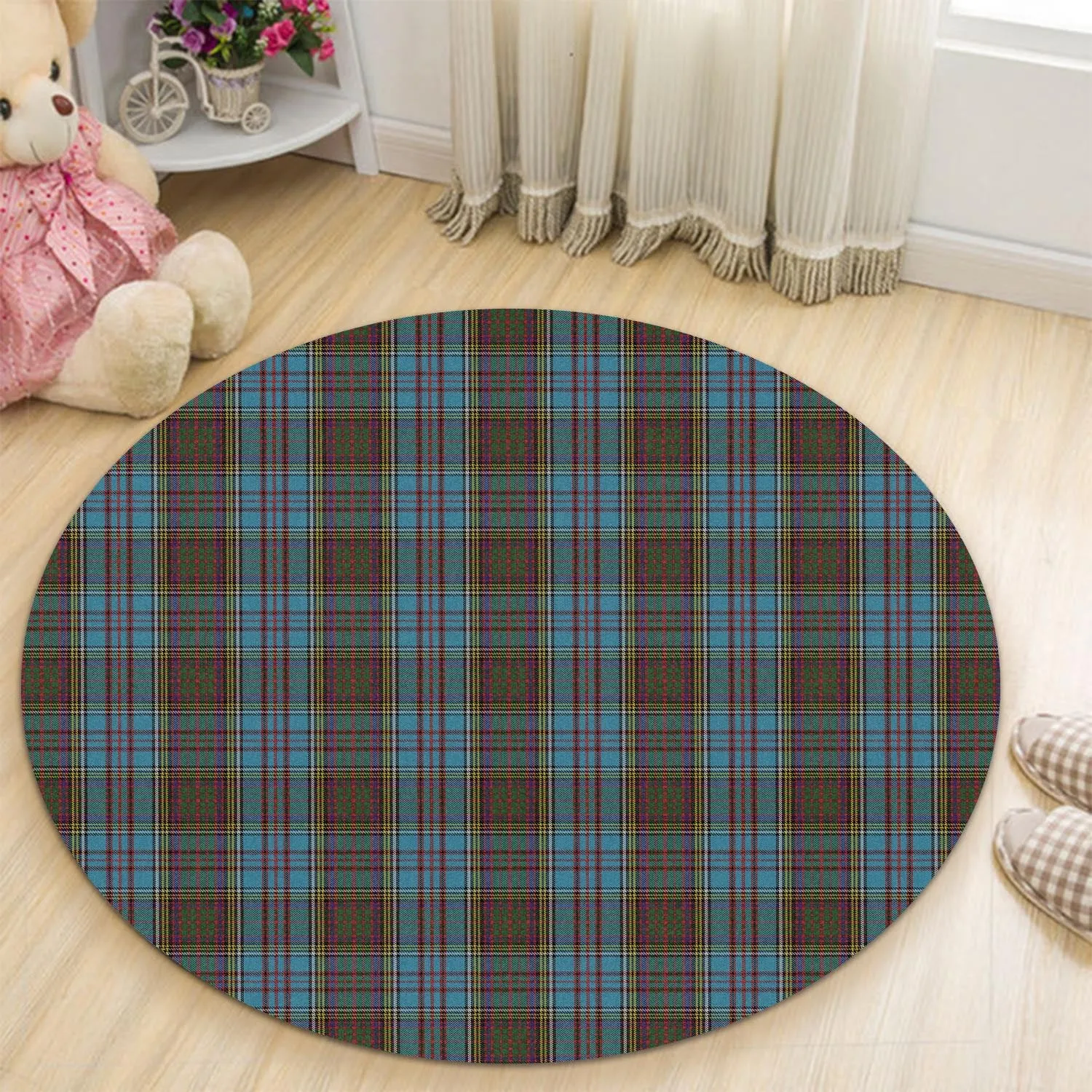 Anderson Tartan Round Rug