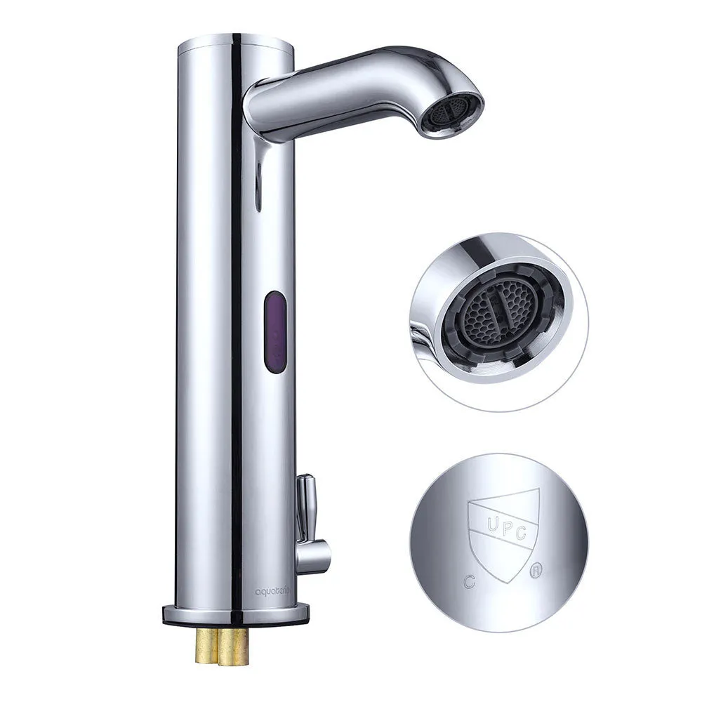 Aquaterior Motion Sensor Touchless Faucet Hot & Cold 10"