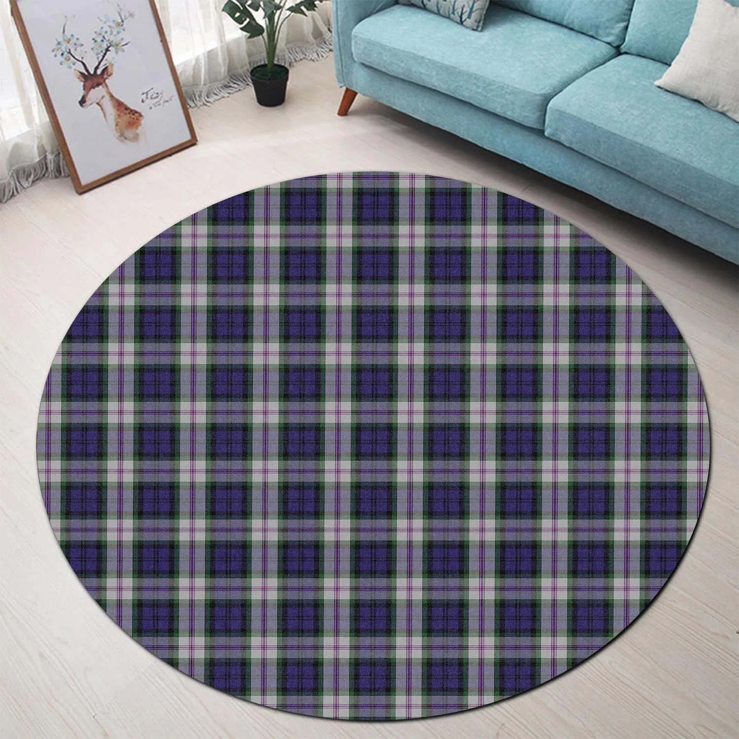Baird Dress Tartan Round Rug