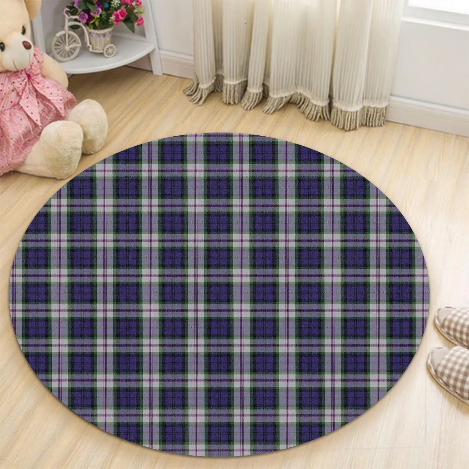 Baird Dress Tartan Round Rug