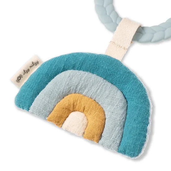 Bitzy Busy Ring Teething Activity Toy - Cloud