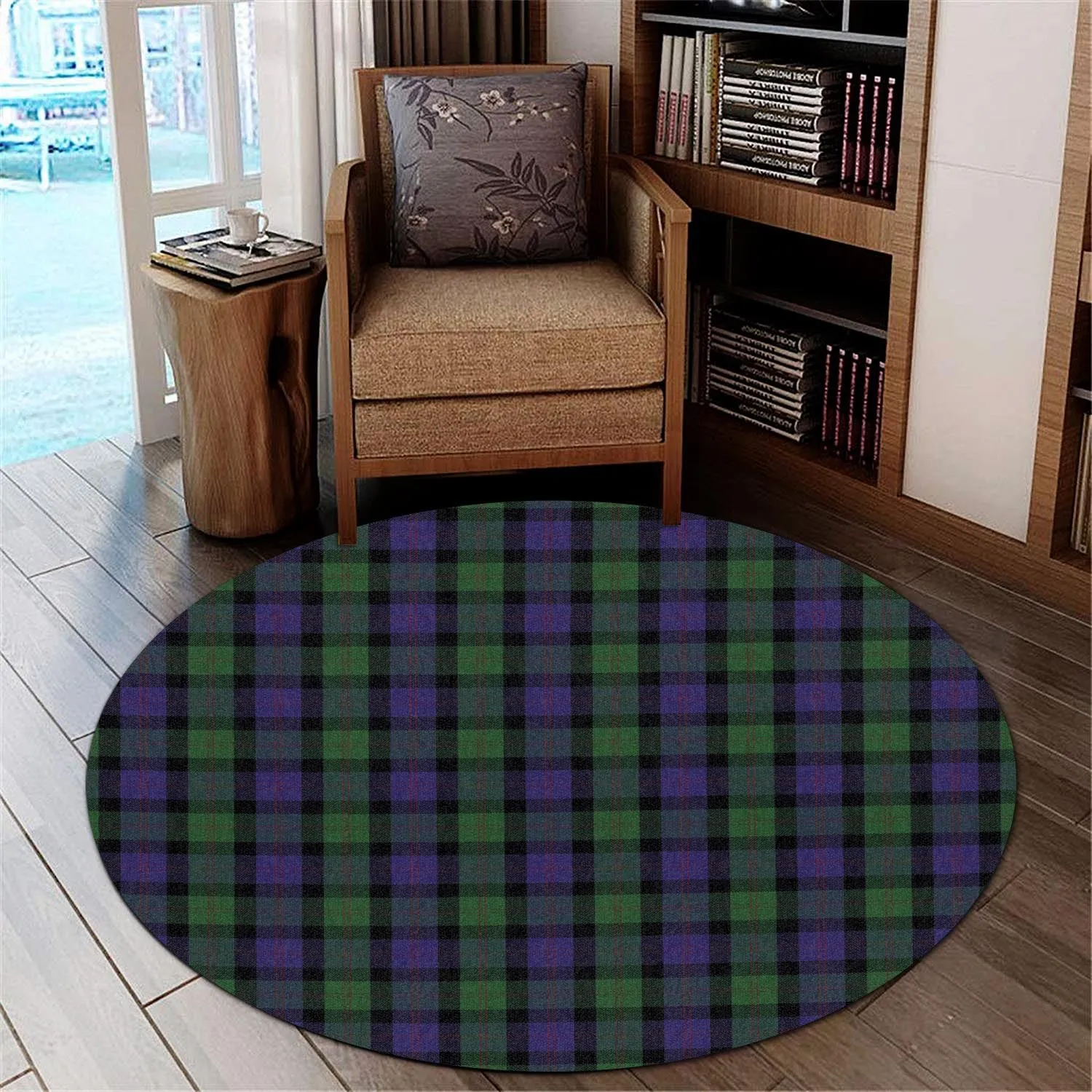 Blair Tartan Round Rug