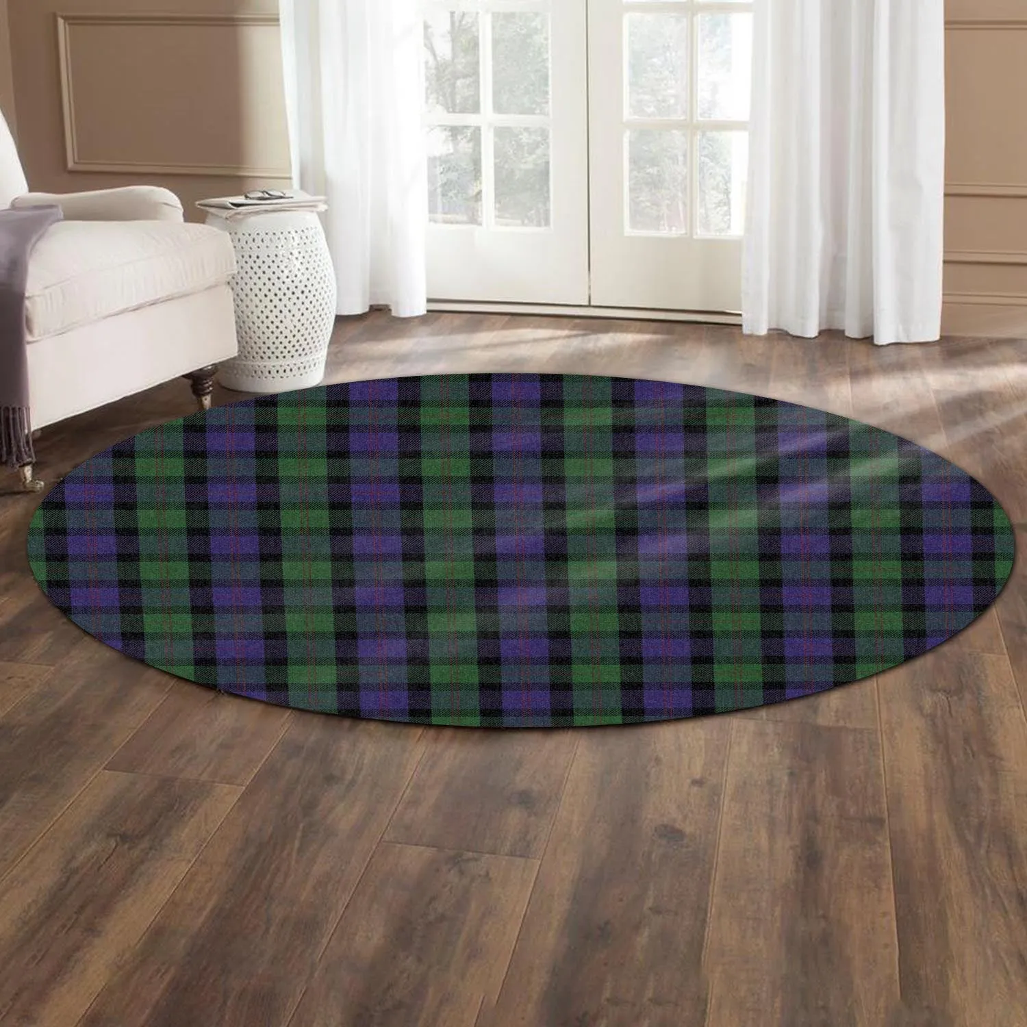 Blair Tartan Round Rug