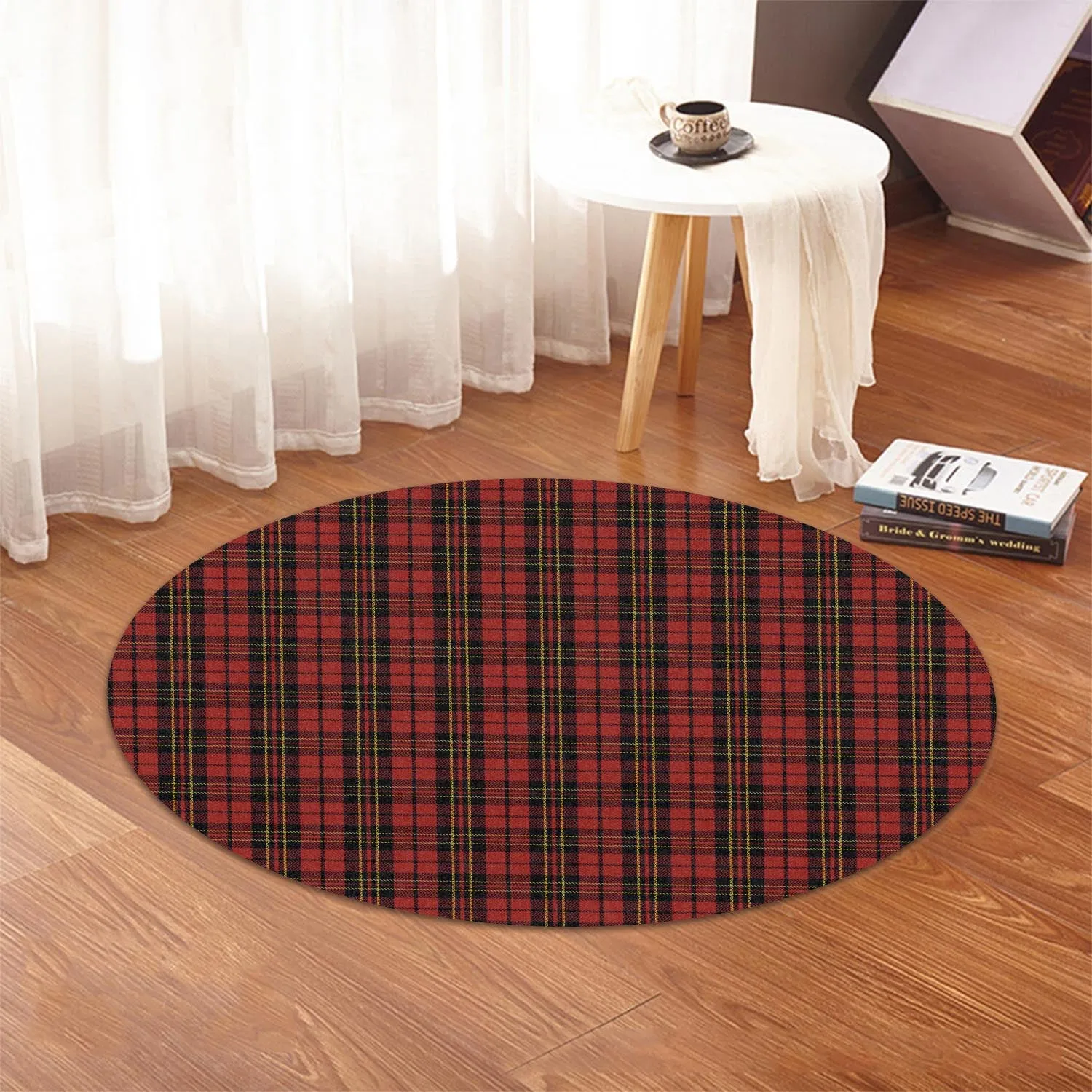 Brodie Tartan Round Rug