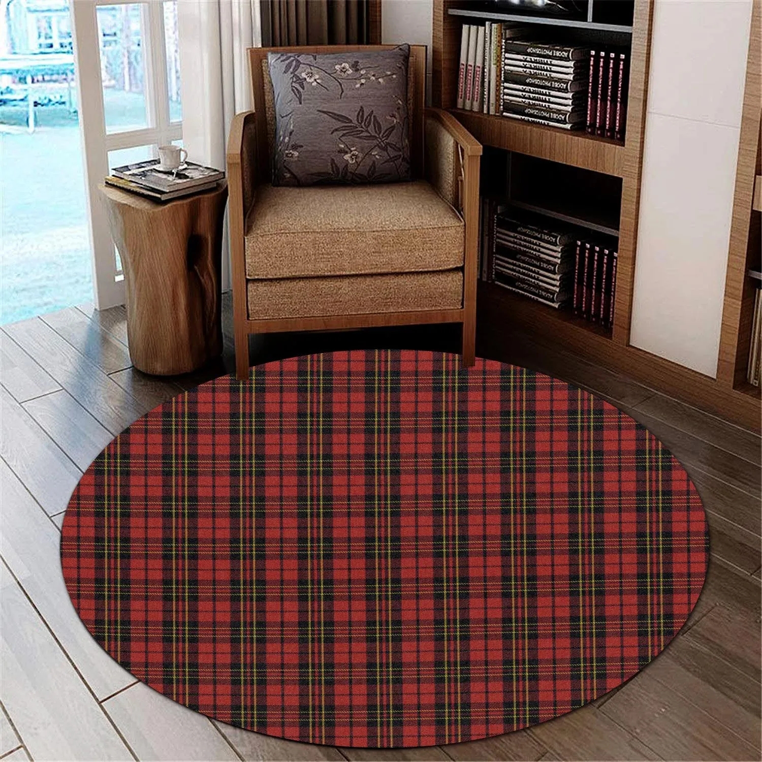 Brodie Tartan Round Rug