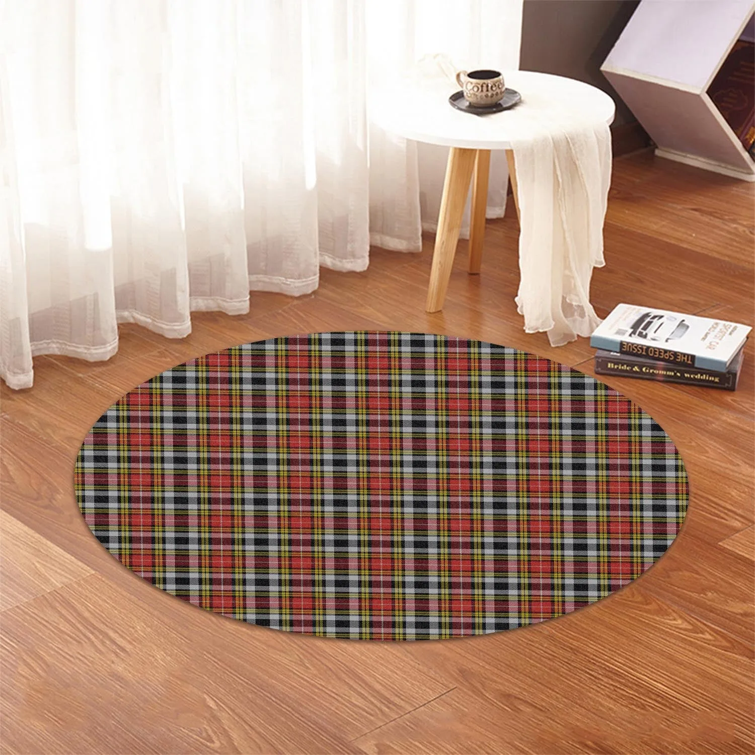 Buchanan Old Dress Tartan Round Rug