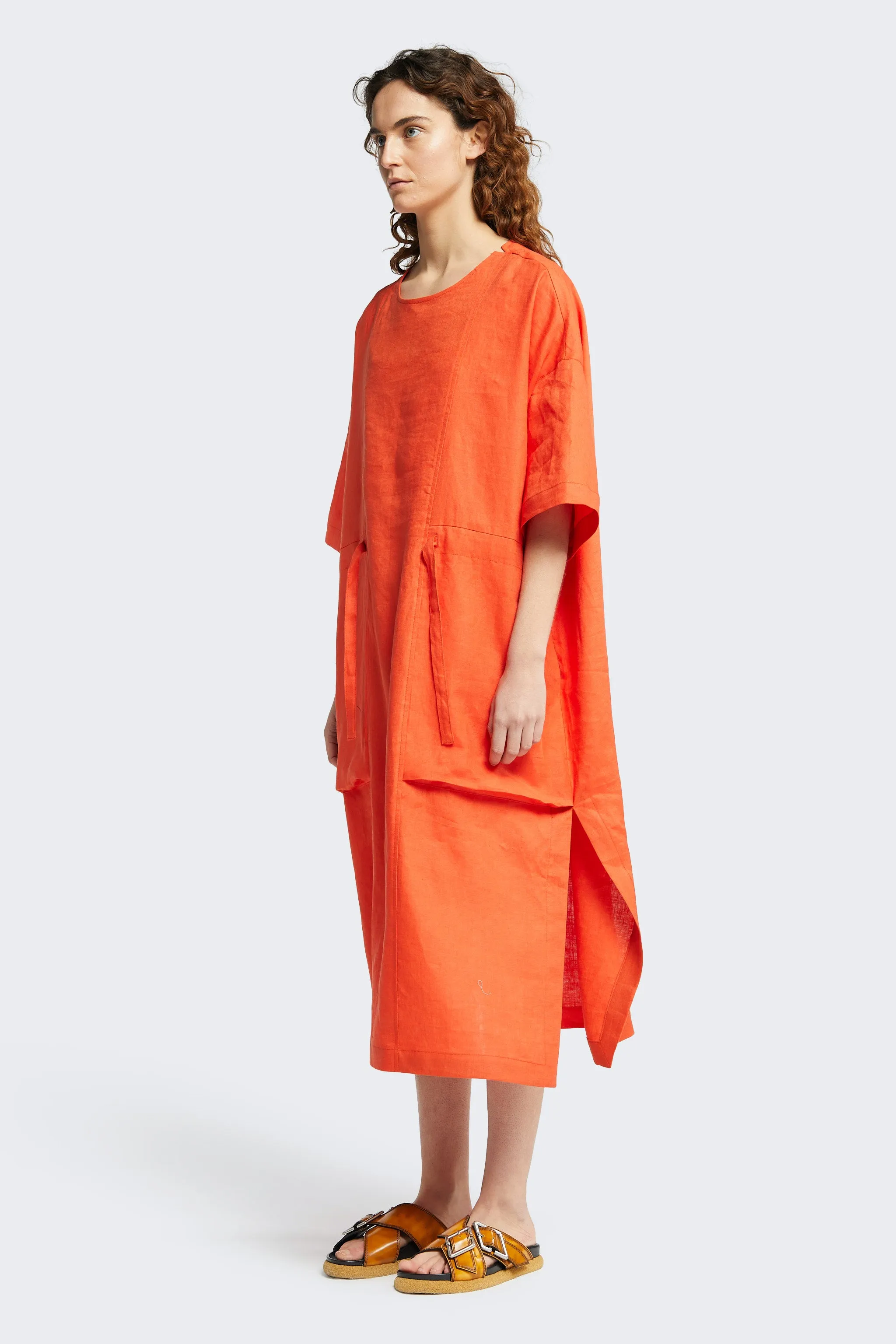 Buoy Dress Tangerine