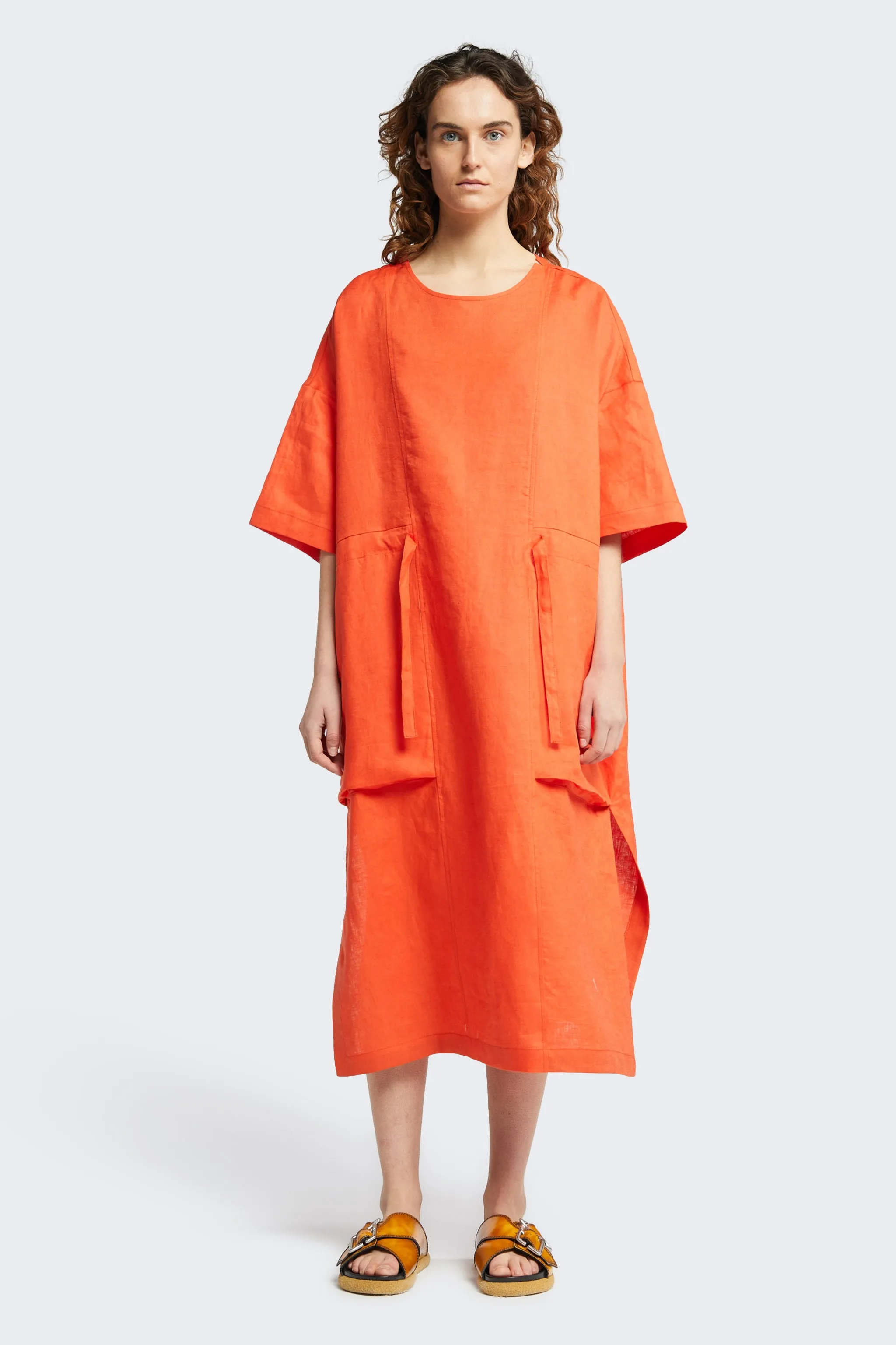 Buoy Dress Tangerine