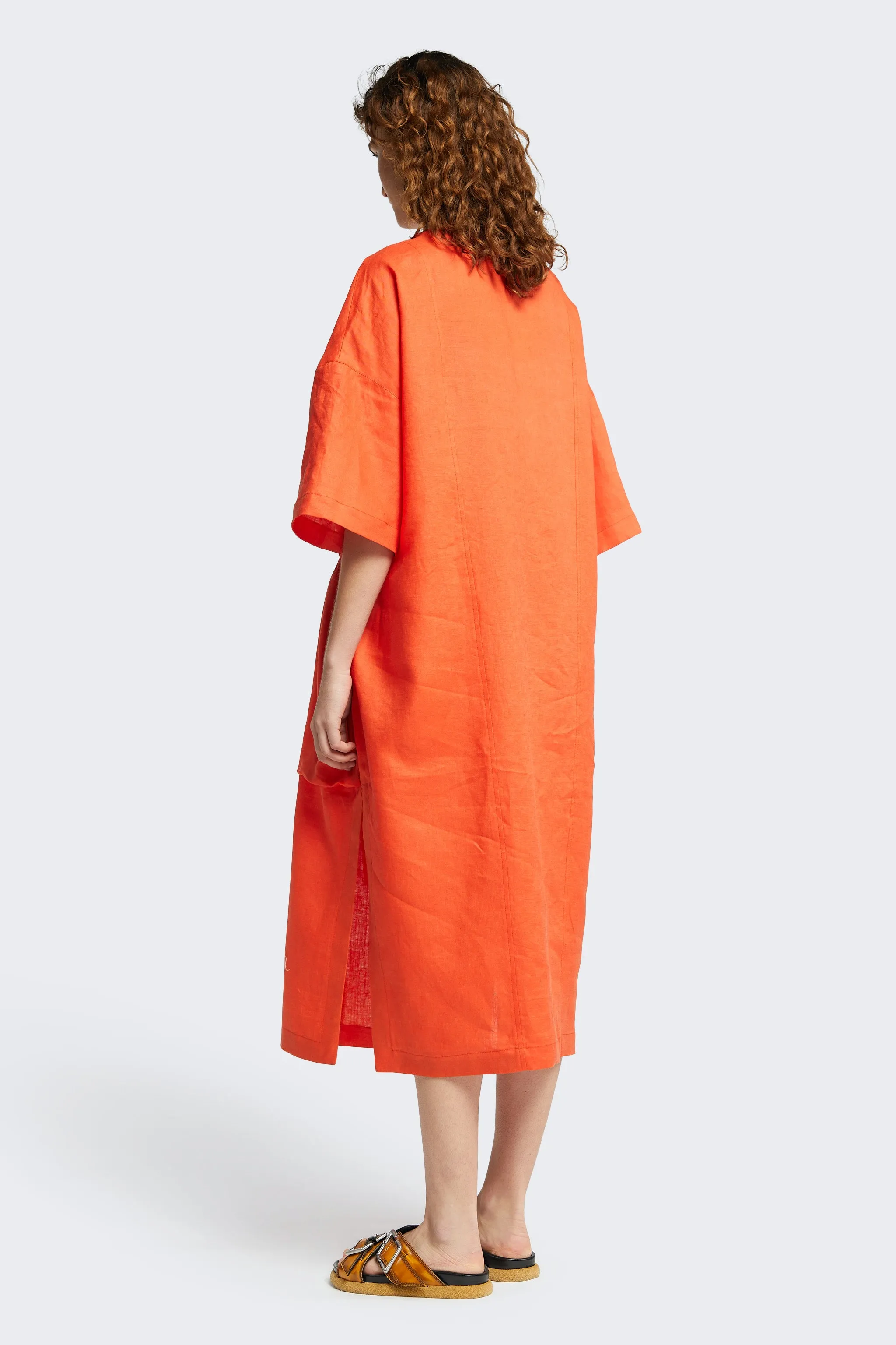 Buoy Dress Tangerine