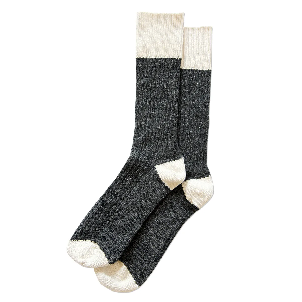 Charcoal Block Sock