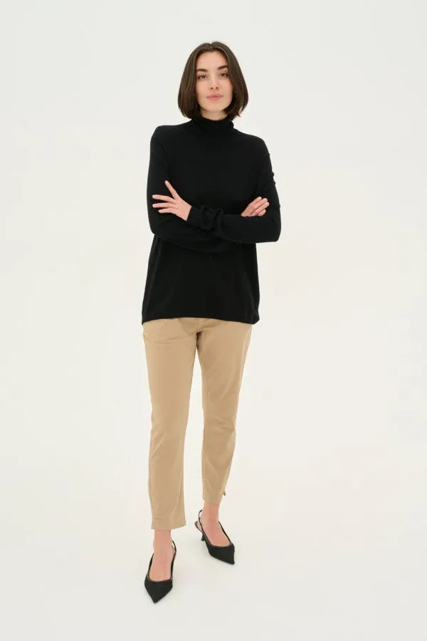 CULTURE - CUANNEMARIE LOOSE ROLLNECK