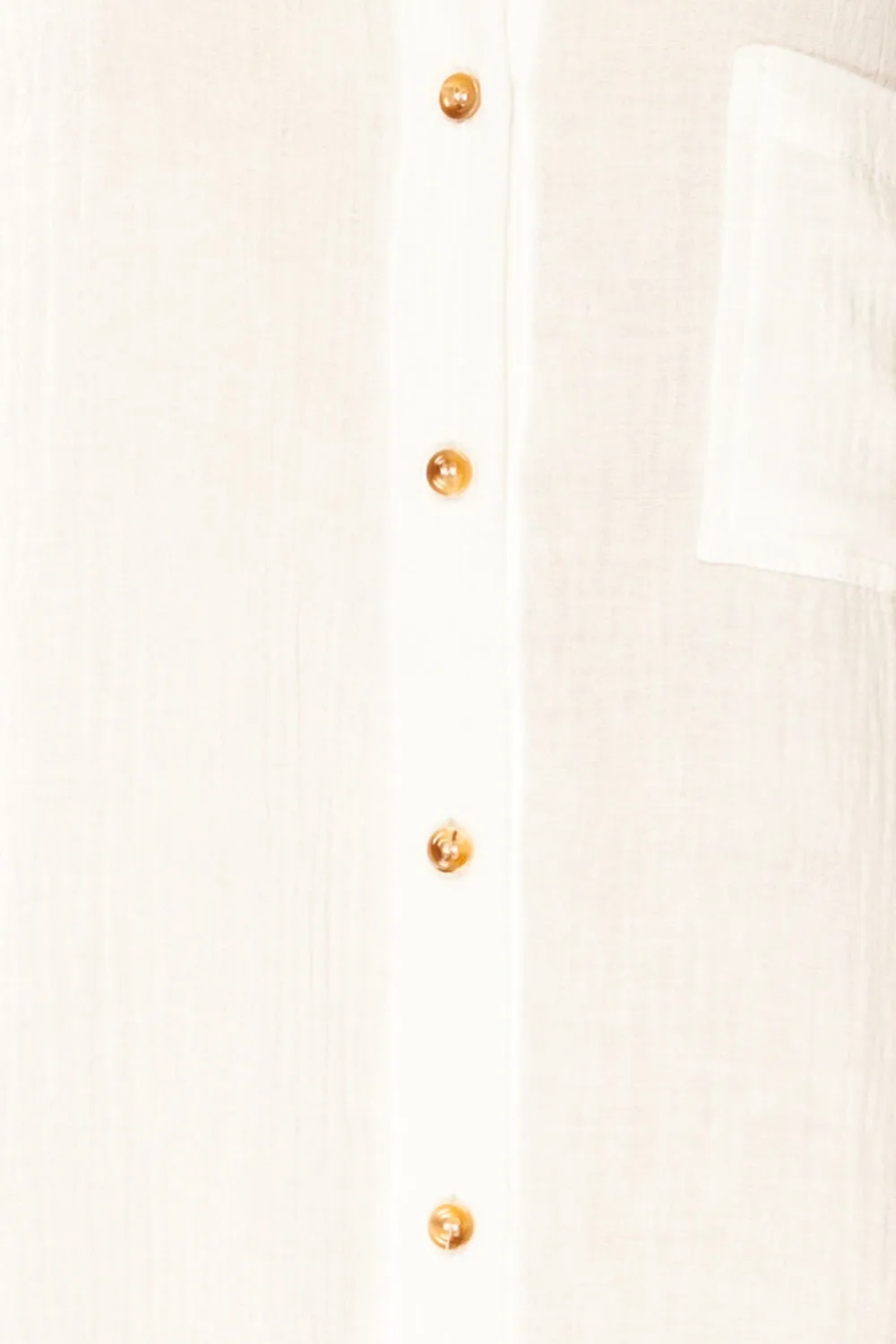 Davao Ivory | Short Oversized Shirt Dress