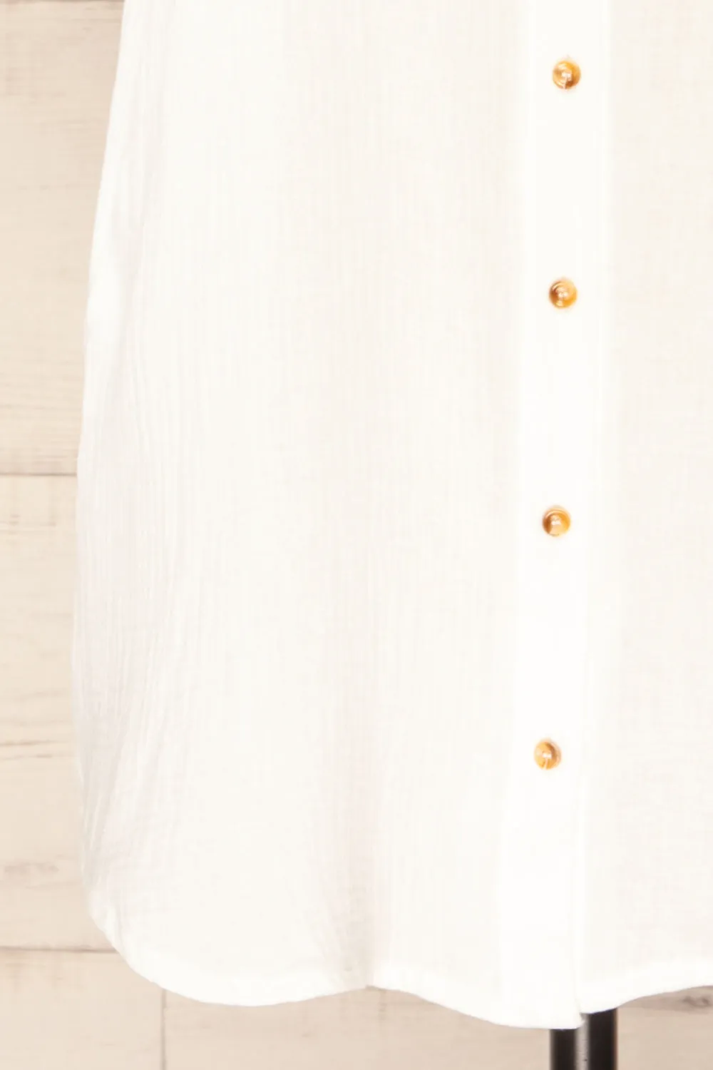 Davao Ivory | Short Oversized Shirt Dress