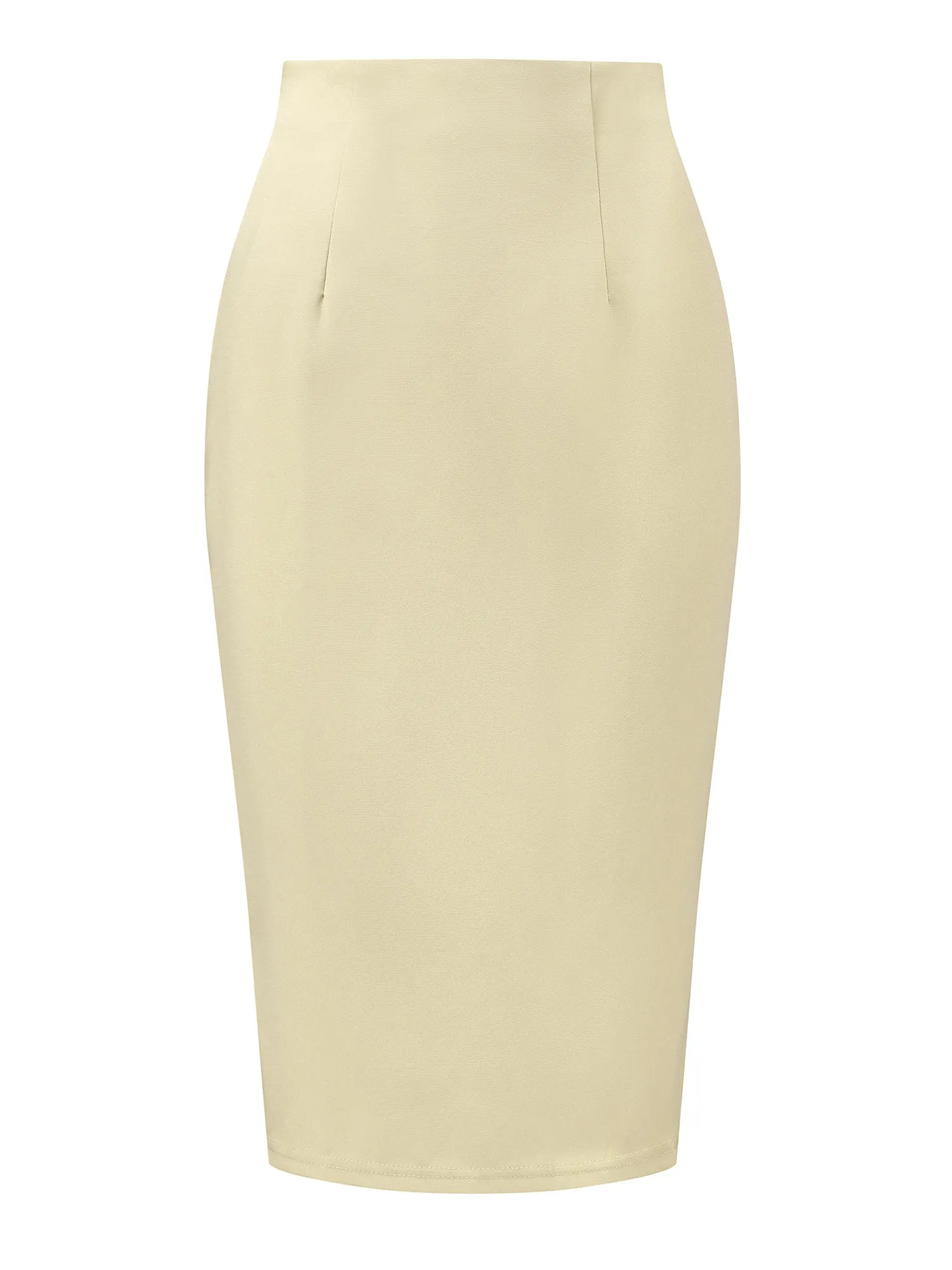 Elegant Pencil High Wasit Split Hem Work Bodycon Business Skirt