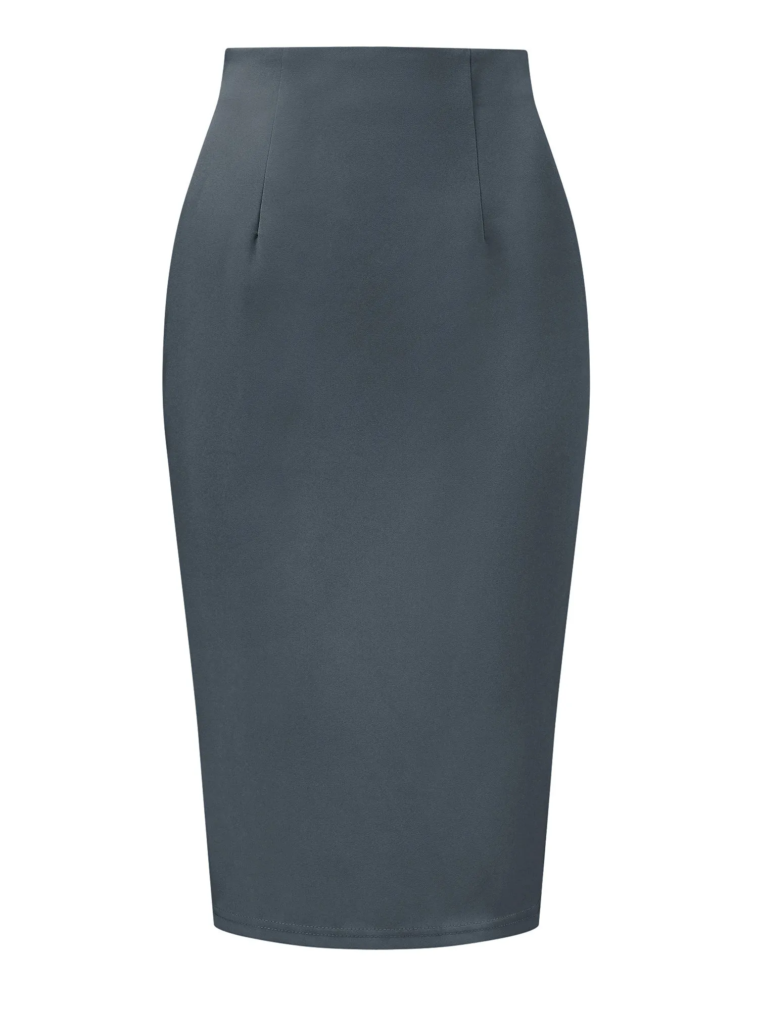 Elegant Pencil High Wasit Split Hem Work Bodycon Business Skirt