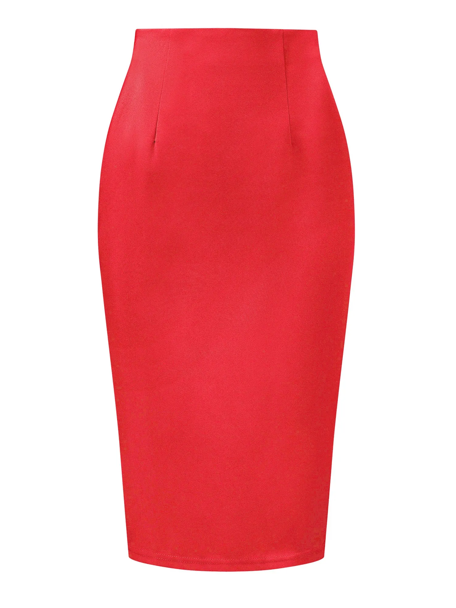 Elegant Pencil High Wasit Split Hem Work Bodycon Business Skirt