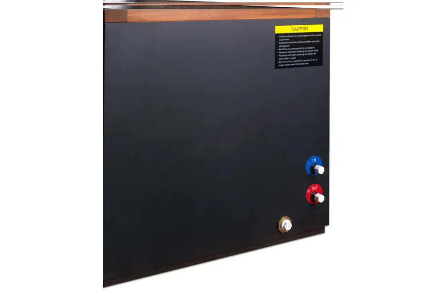 Golden Designs Dynamic Cold Therapy "CUBOID" Stainless Steel Cold Plunge