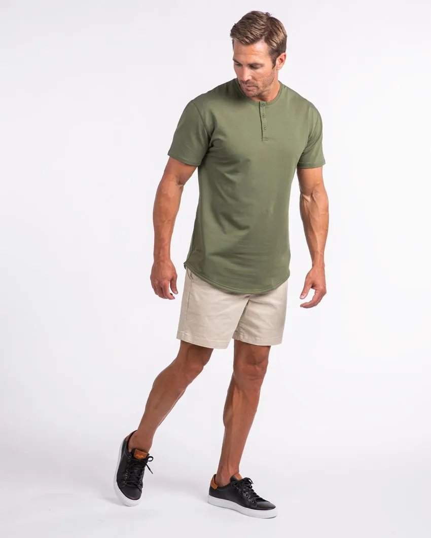 Henley Drop-Cut <!-- Size XL -->