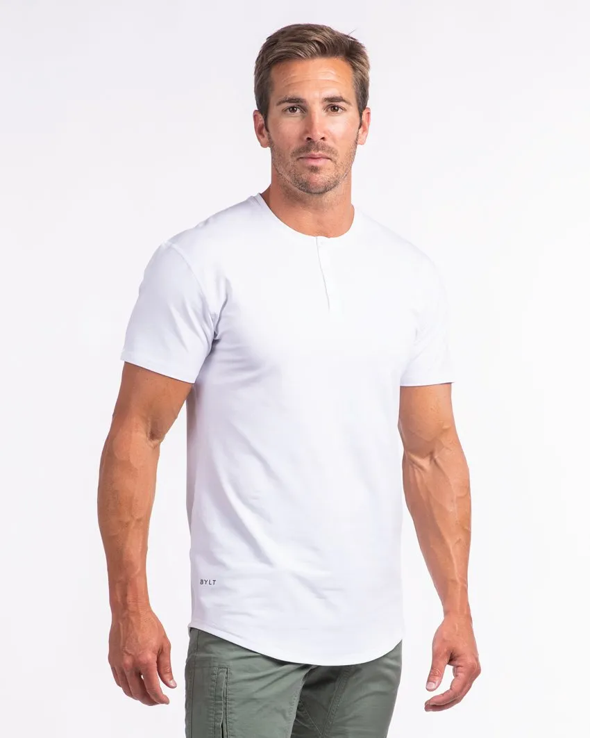 Henley Drop-Cut <!-- Size XL -->