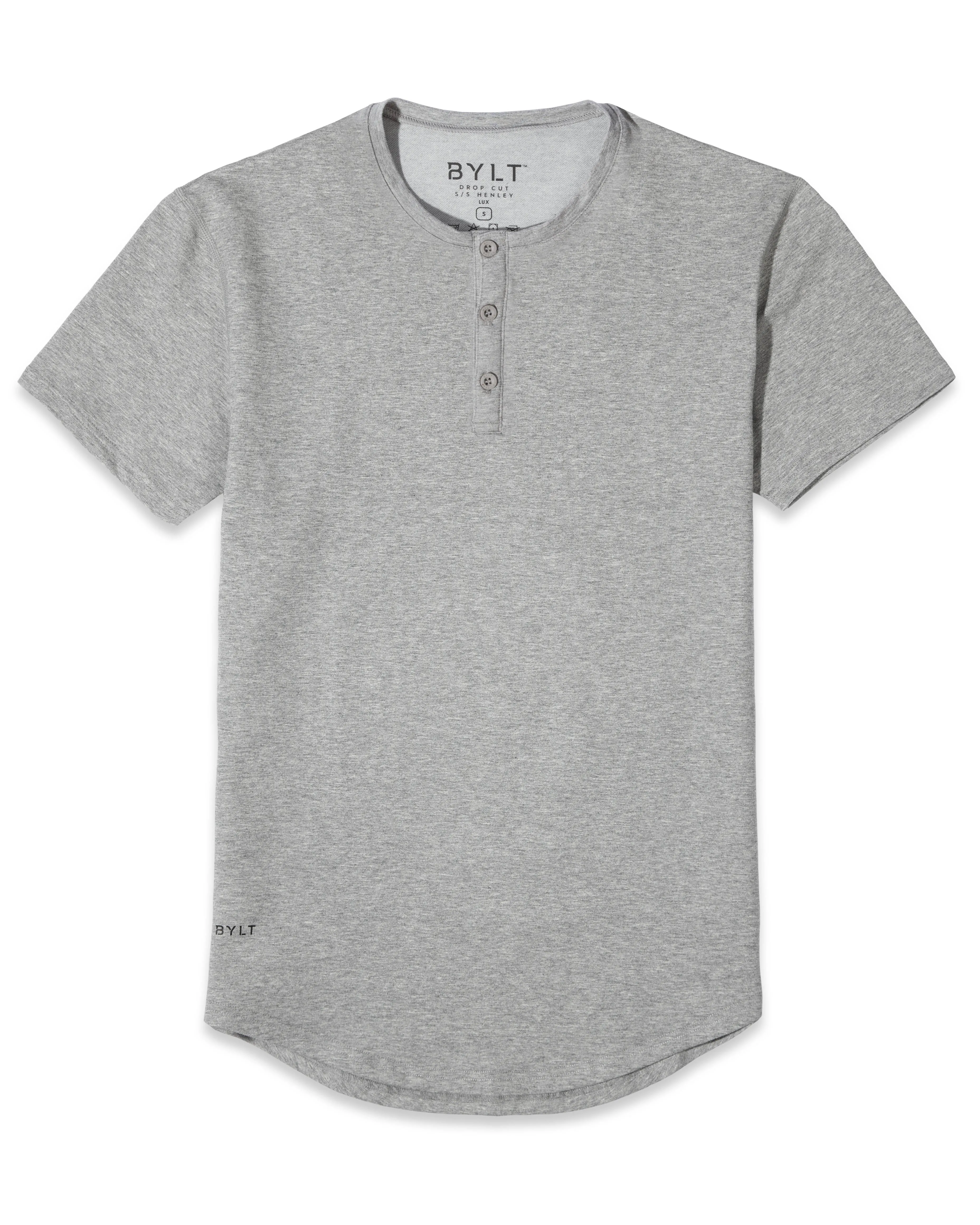 Henley Drop-Cut <!-- Size XL -->