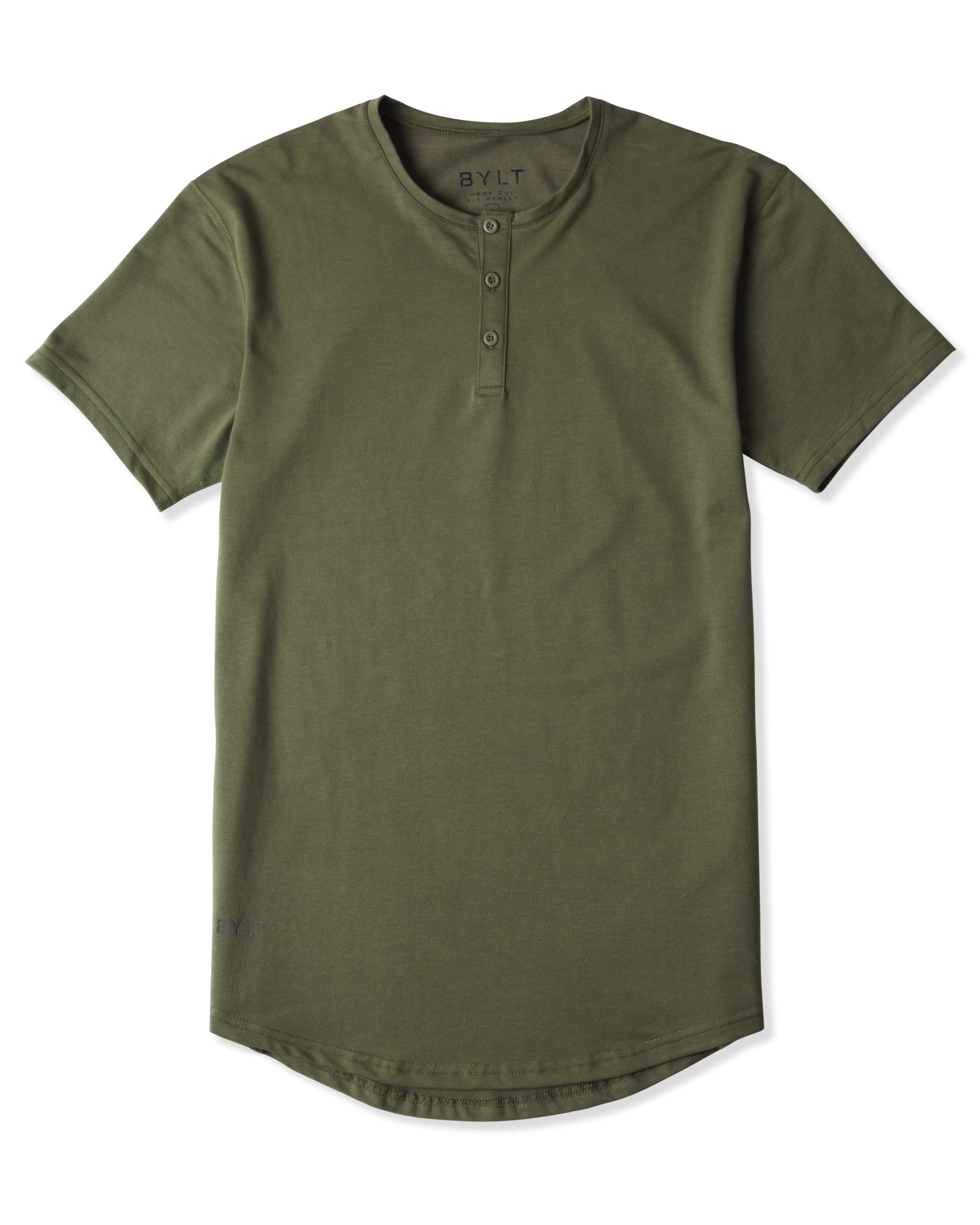 Henley Drop-Cut <!-- Size XL -->