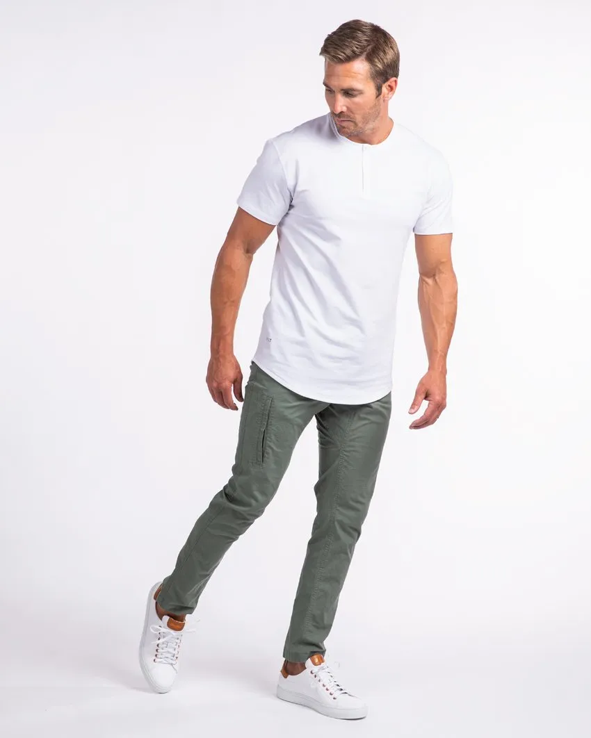 Henley Drop-Cut <!-- Size XL -->