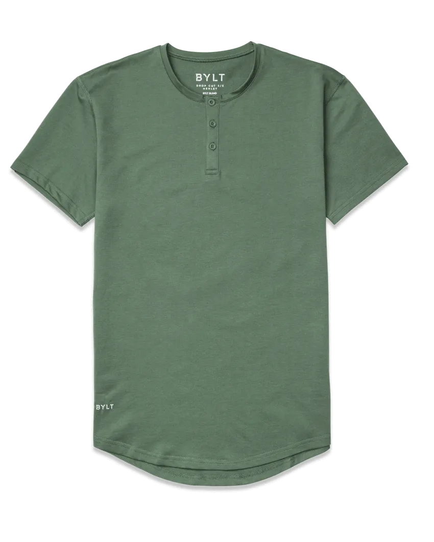 Henley Drop-Cut <!-- Size XL -->