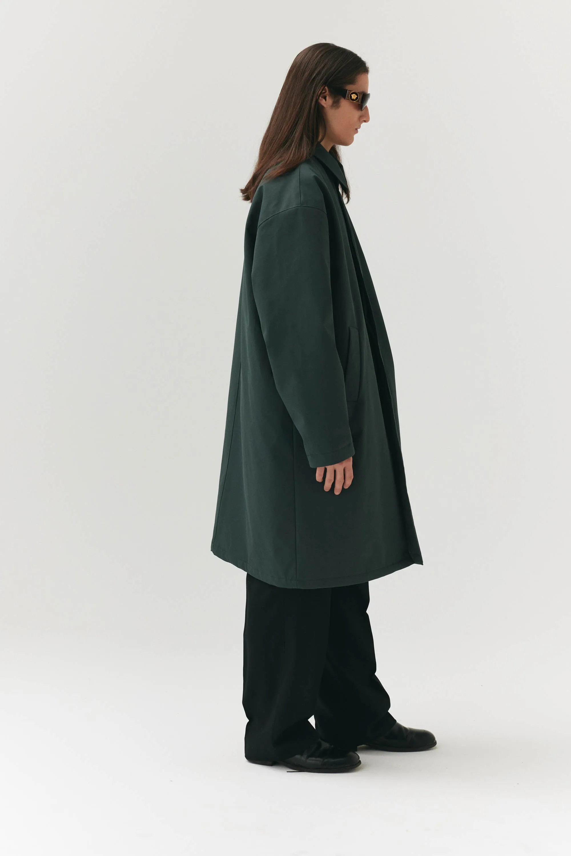 JOBA CARCOAT NIN SPIN AW24 FOREST GREEN
