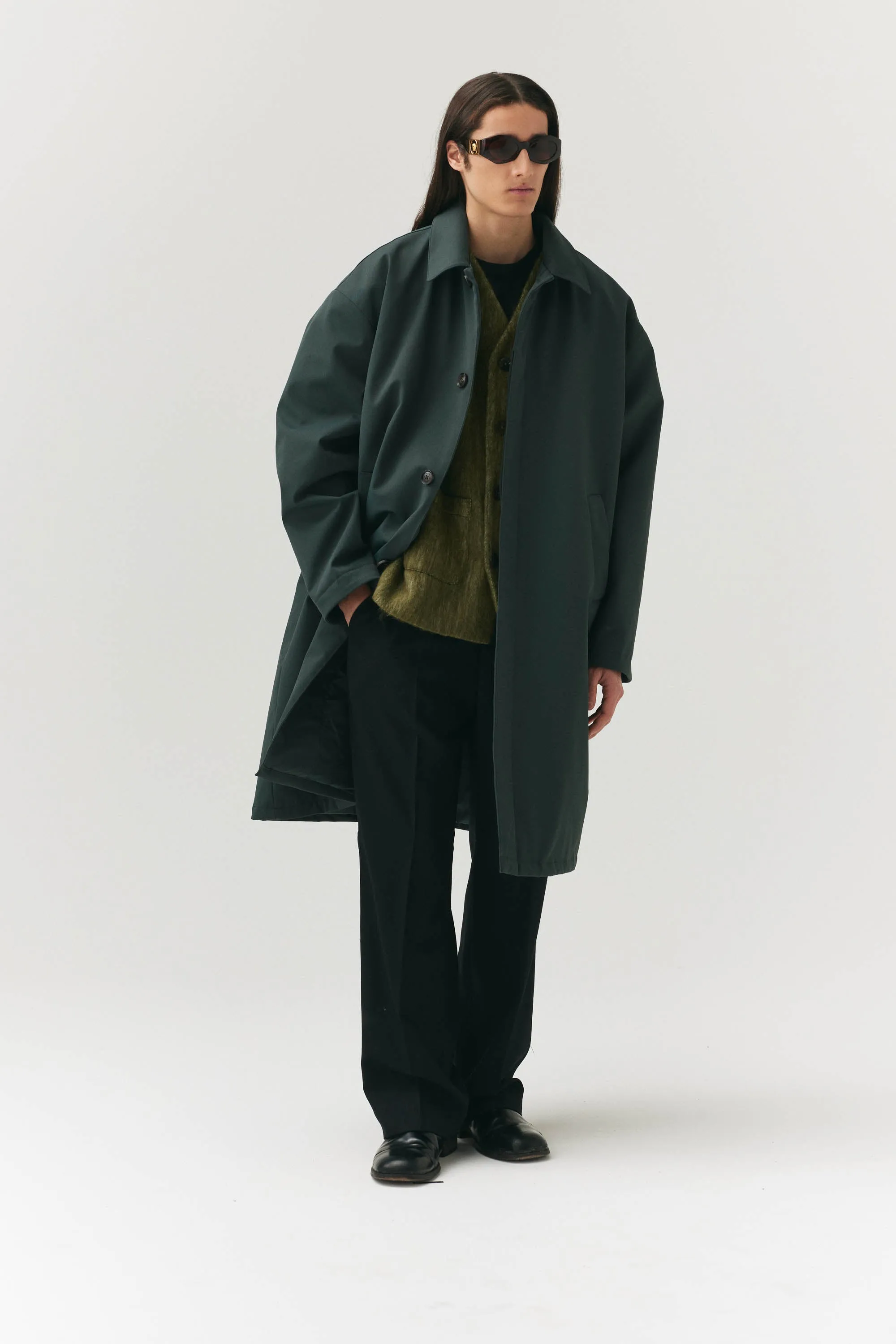 JOBA CARCOAT NIN SPIN AW24 FOREST GREEN