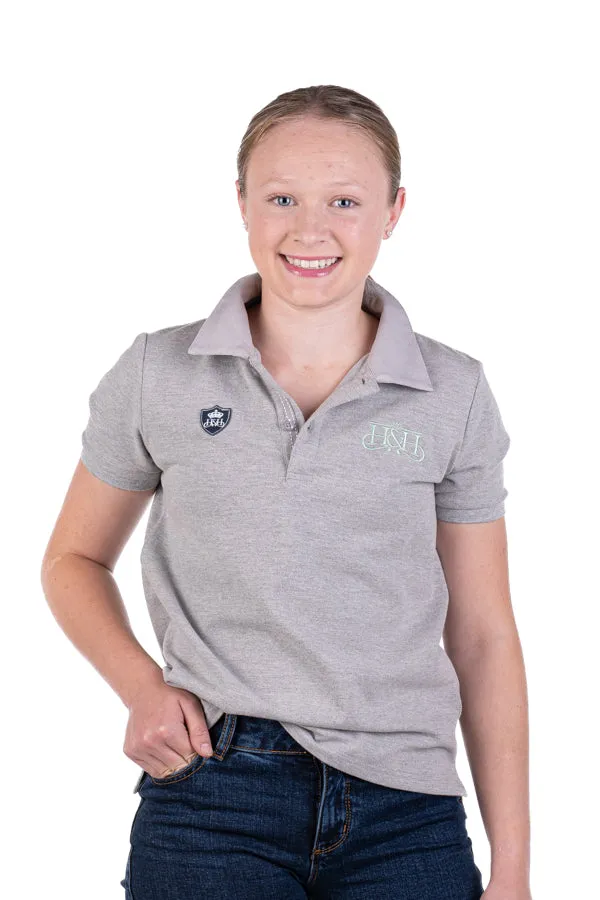 Junior Fitted Polo - EK11 Grey