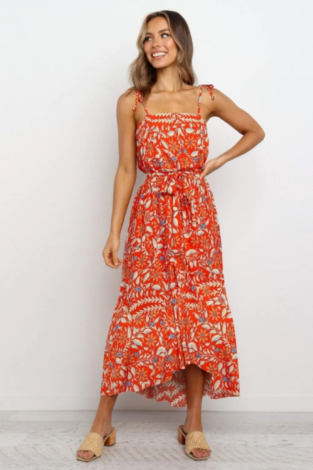 Just The Beginning Floral Dress