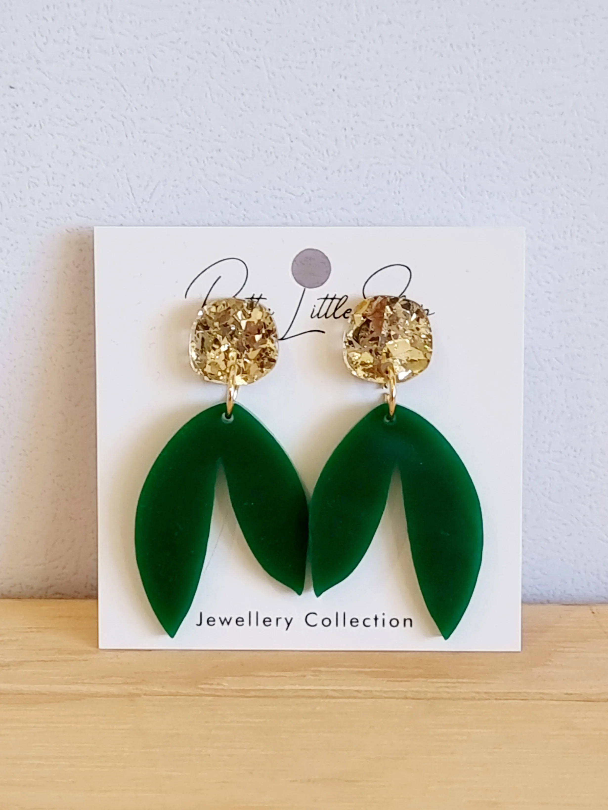 LEAF EARRINGS