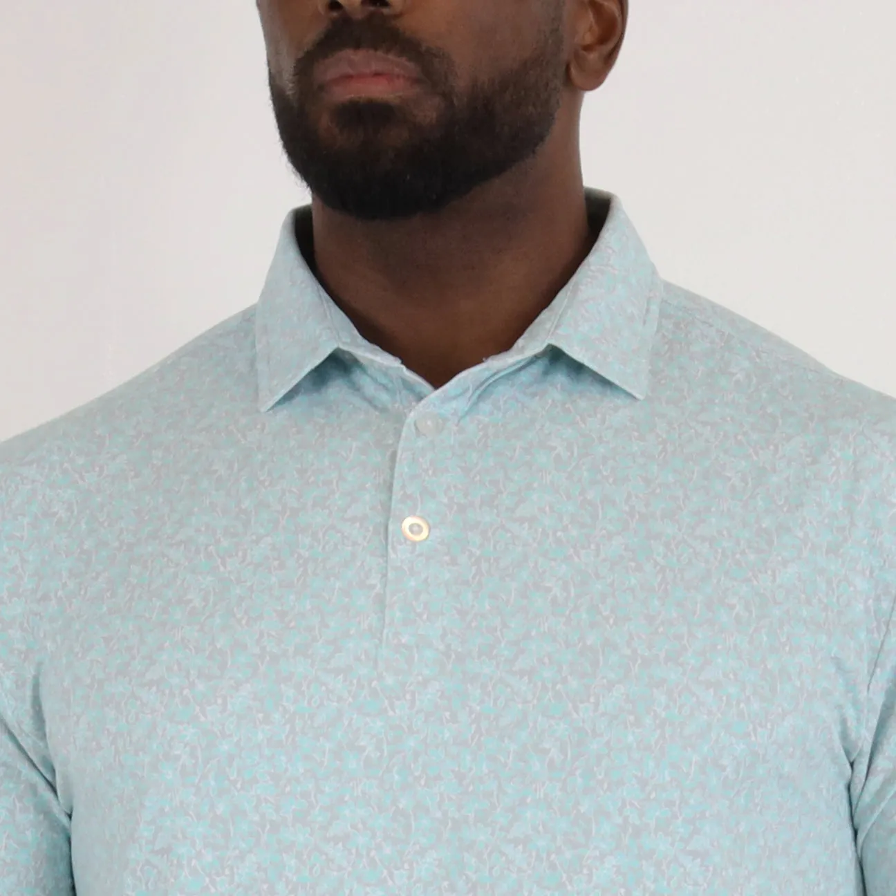 Lia Polo - Steel/Aqua Splash