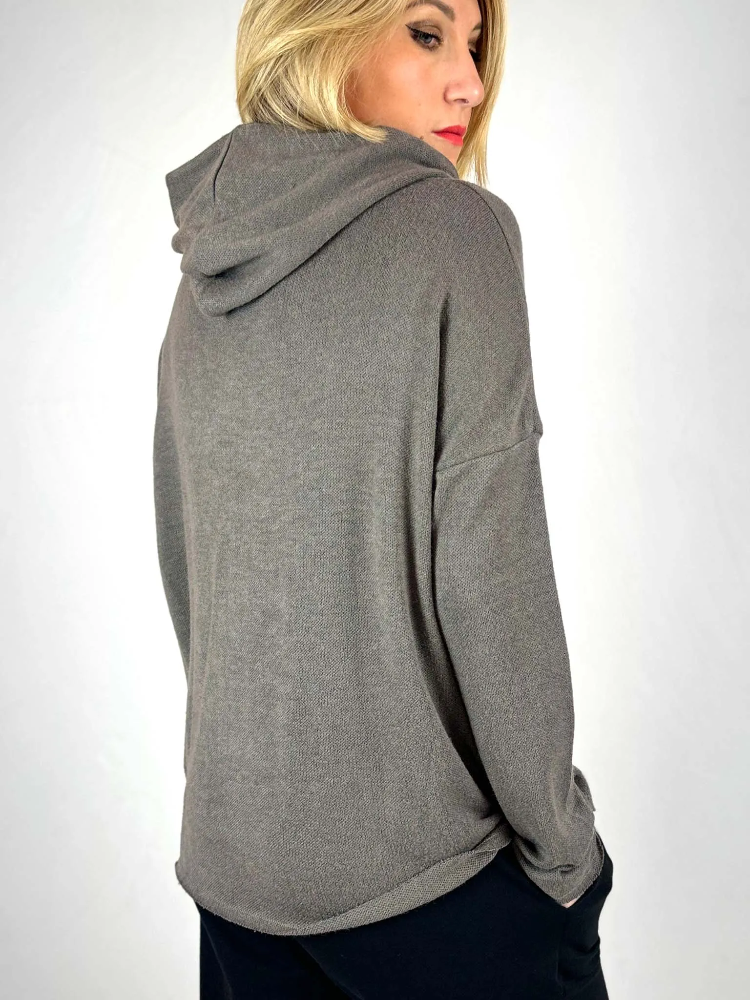 Liv Bergen Knitted Caprielle Hoodie
