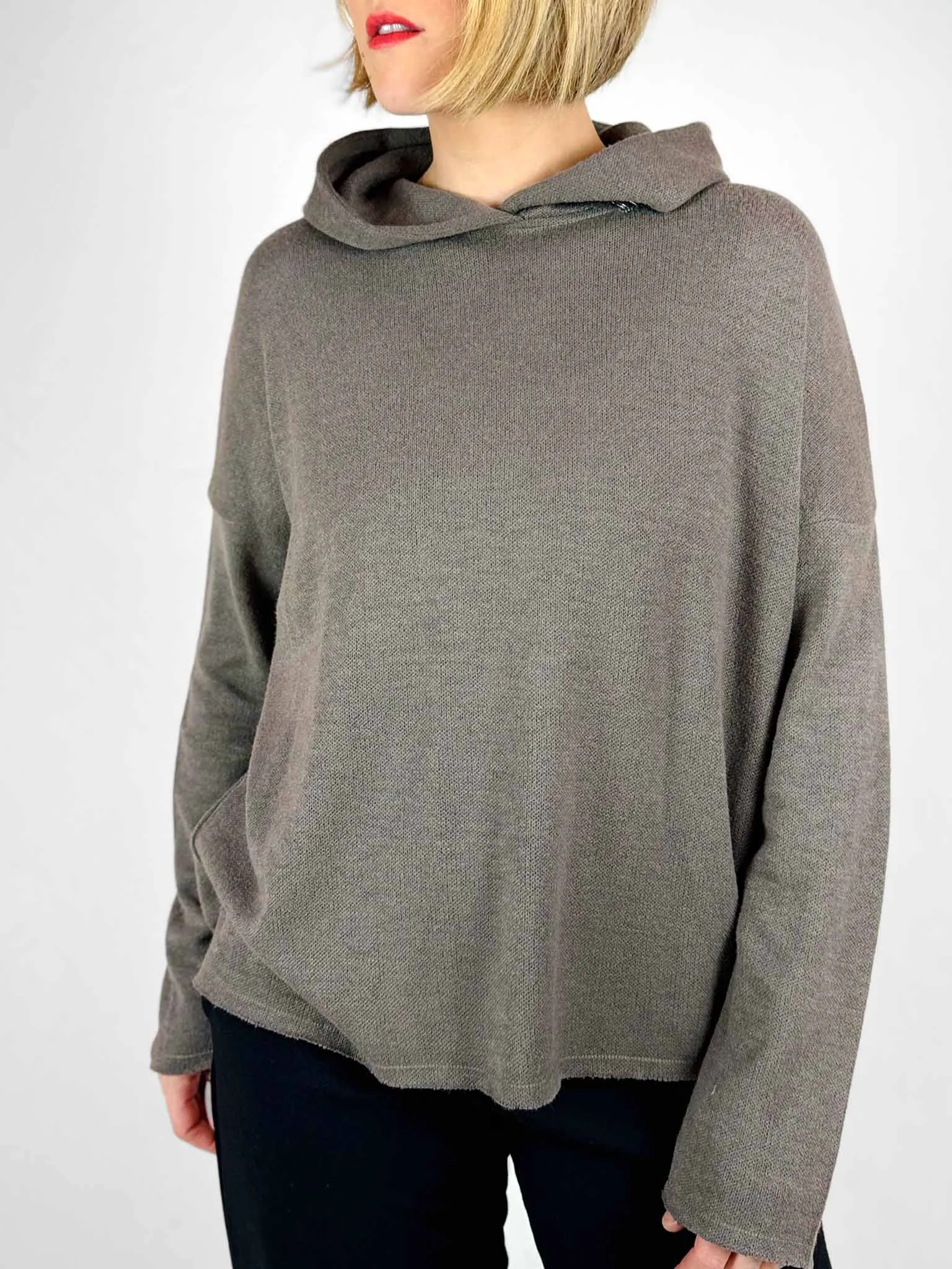 Liv Bergen Knitted Caprielle Hoodie