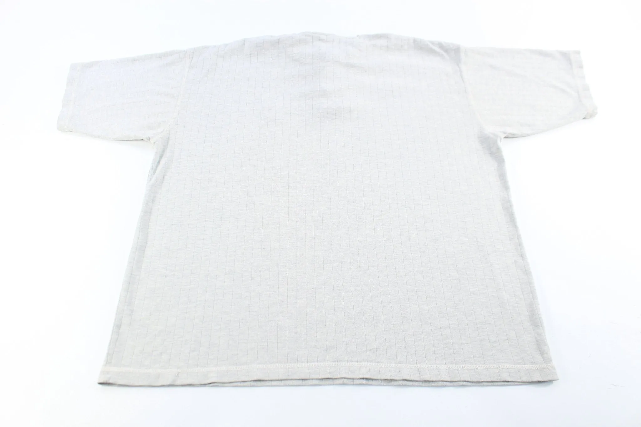 Mickey Inc Embroidered Mickey Mouse Henley T-Shirt