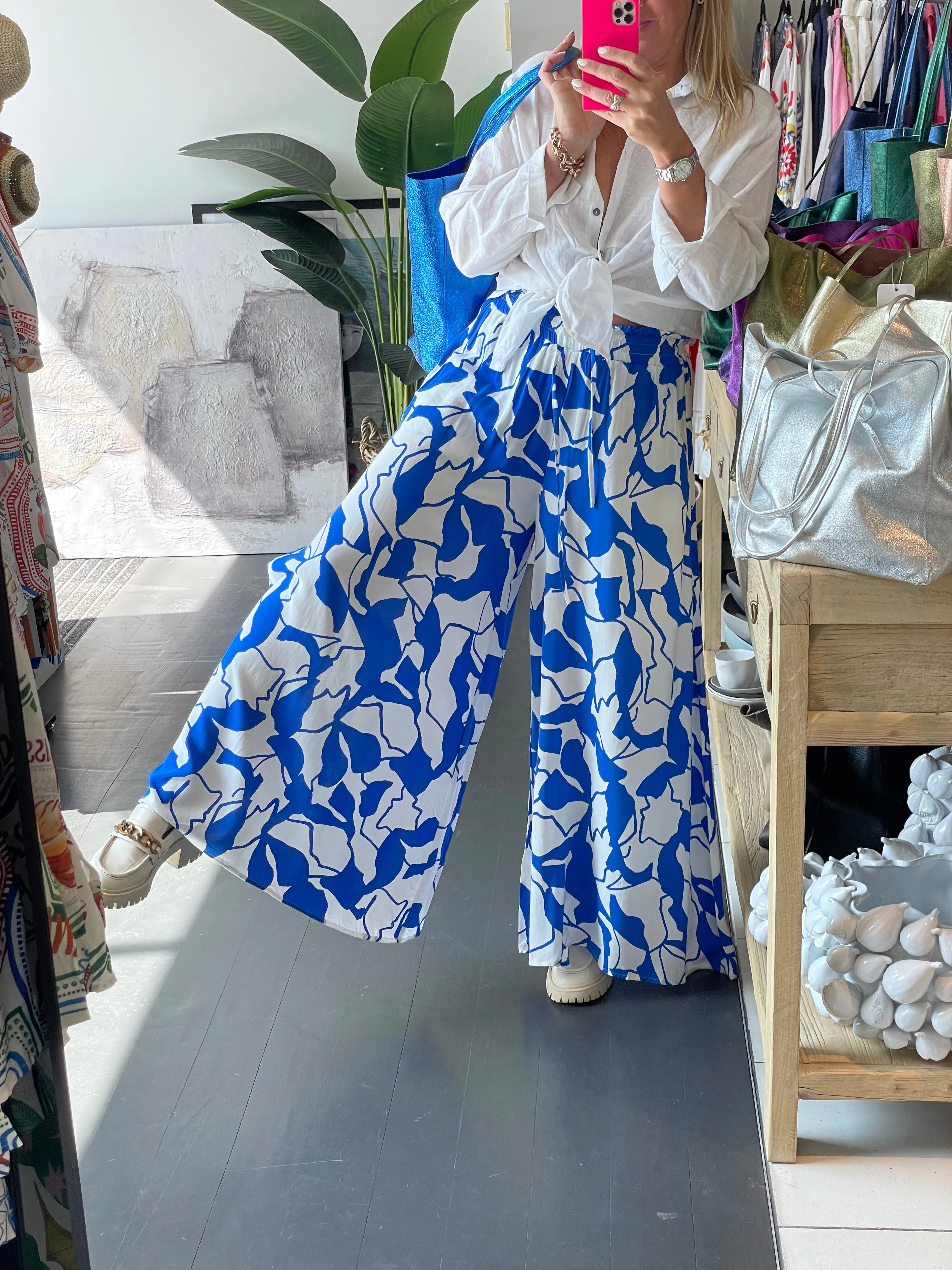 Palazzo Wide Leg Pants