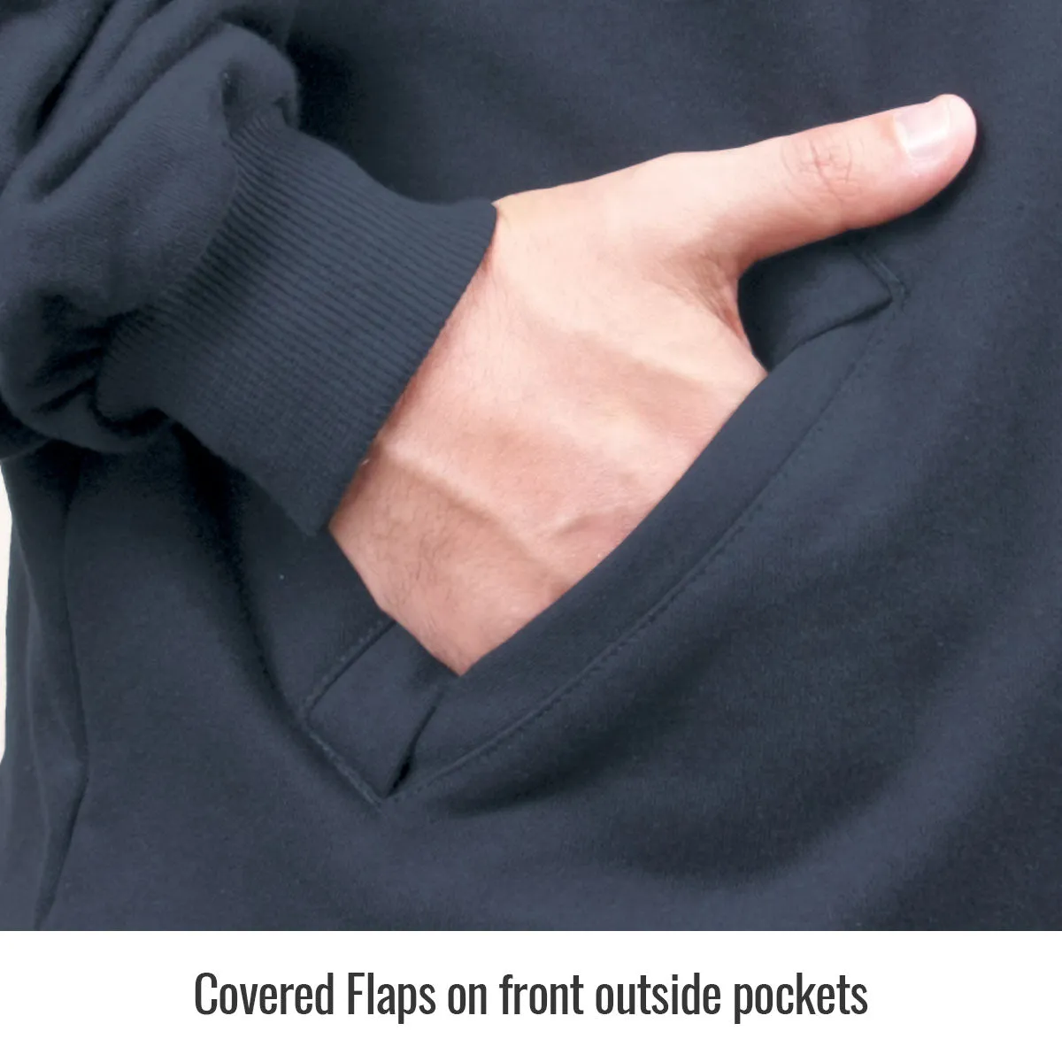 Revco JF3530-NV AR/FR Cotton Full-Zip Hooded Sweatshirt