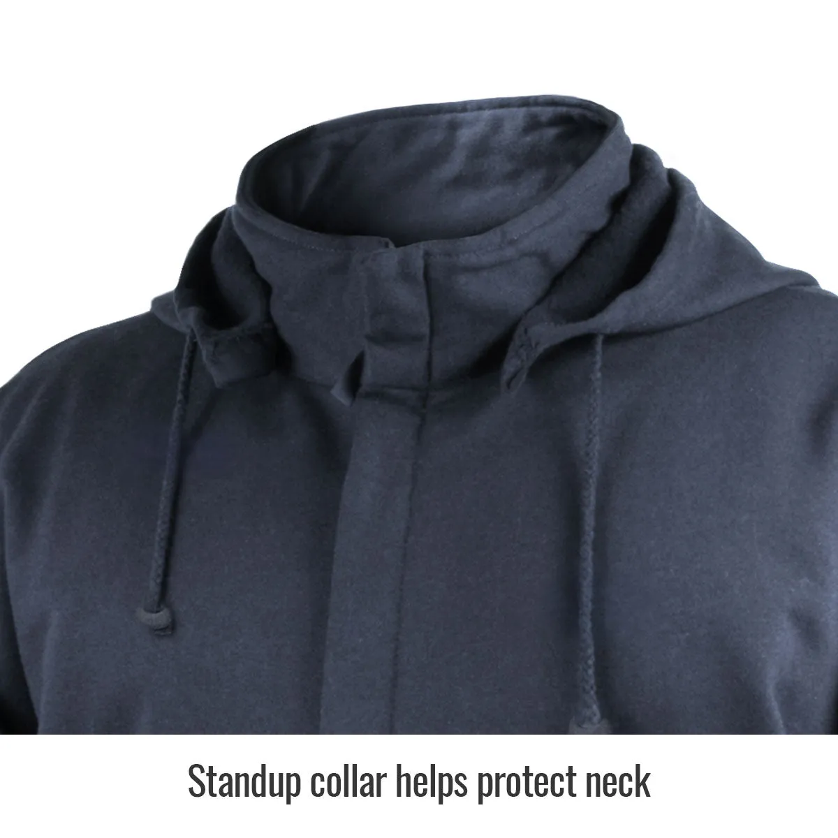Revco JF3530-NV AR/FR Cotton Full-Zip Hooded Sweatshirt