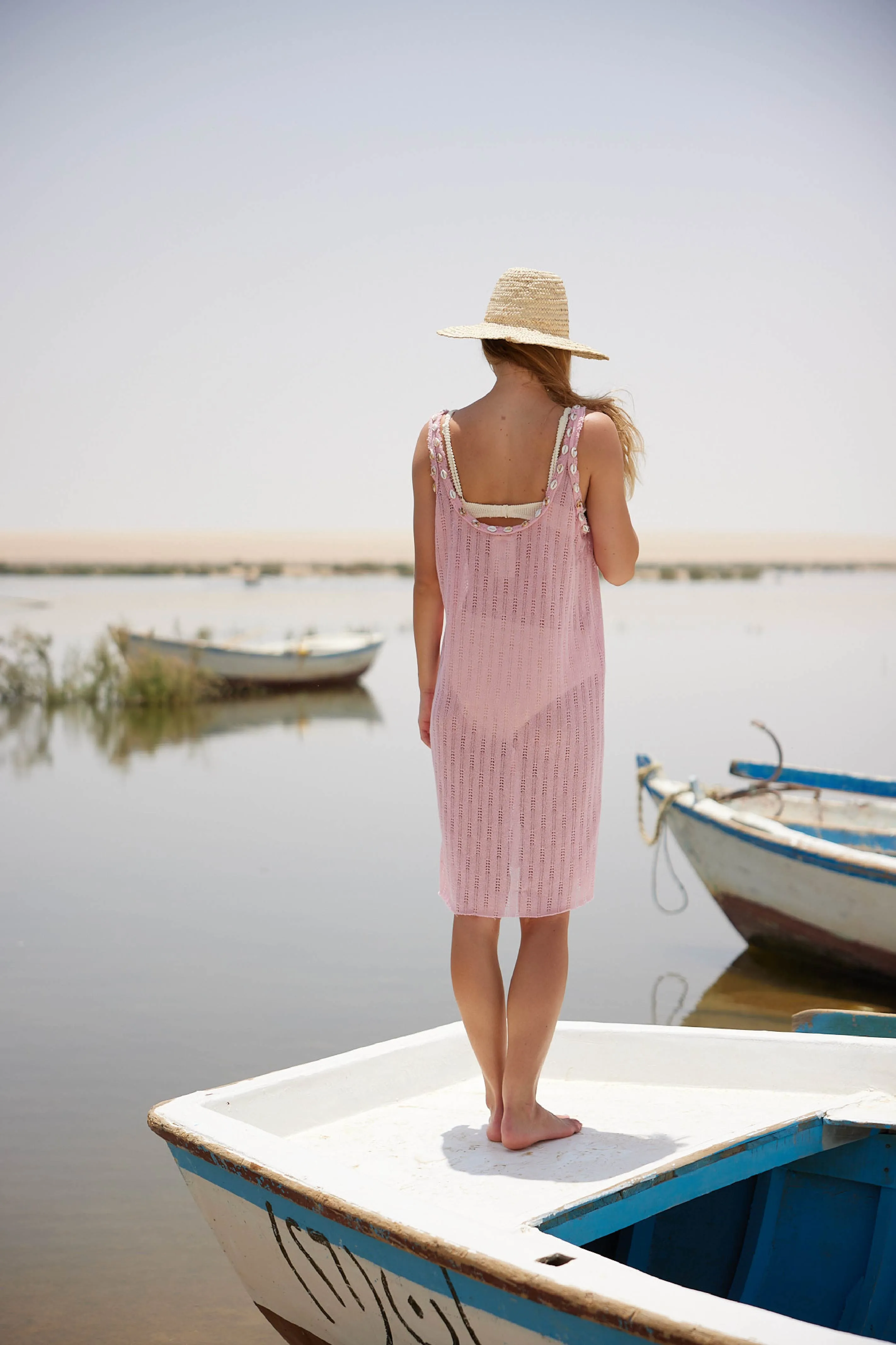 Summer in Shells Dress Rosey