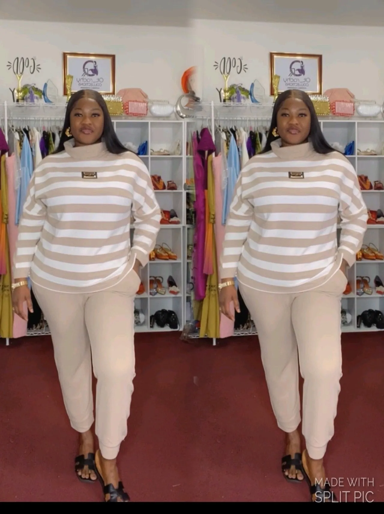 Two Sweater Dress Set