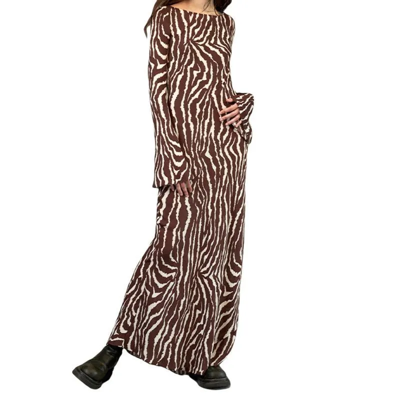 Wild Elegance Zebra Dress - Culture Heaven Special