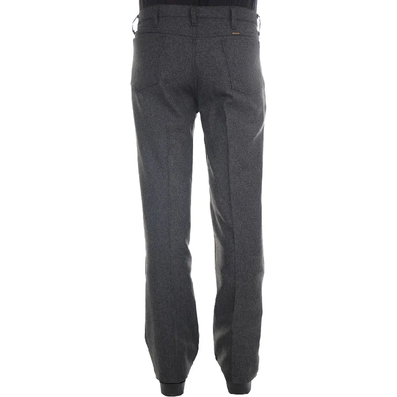 Wrangler Men's Polyester Twill Dress Jeans