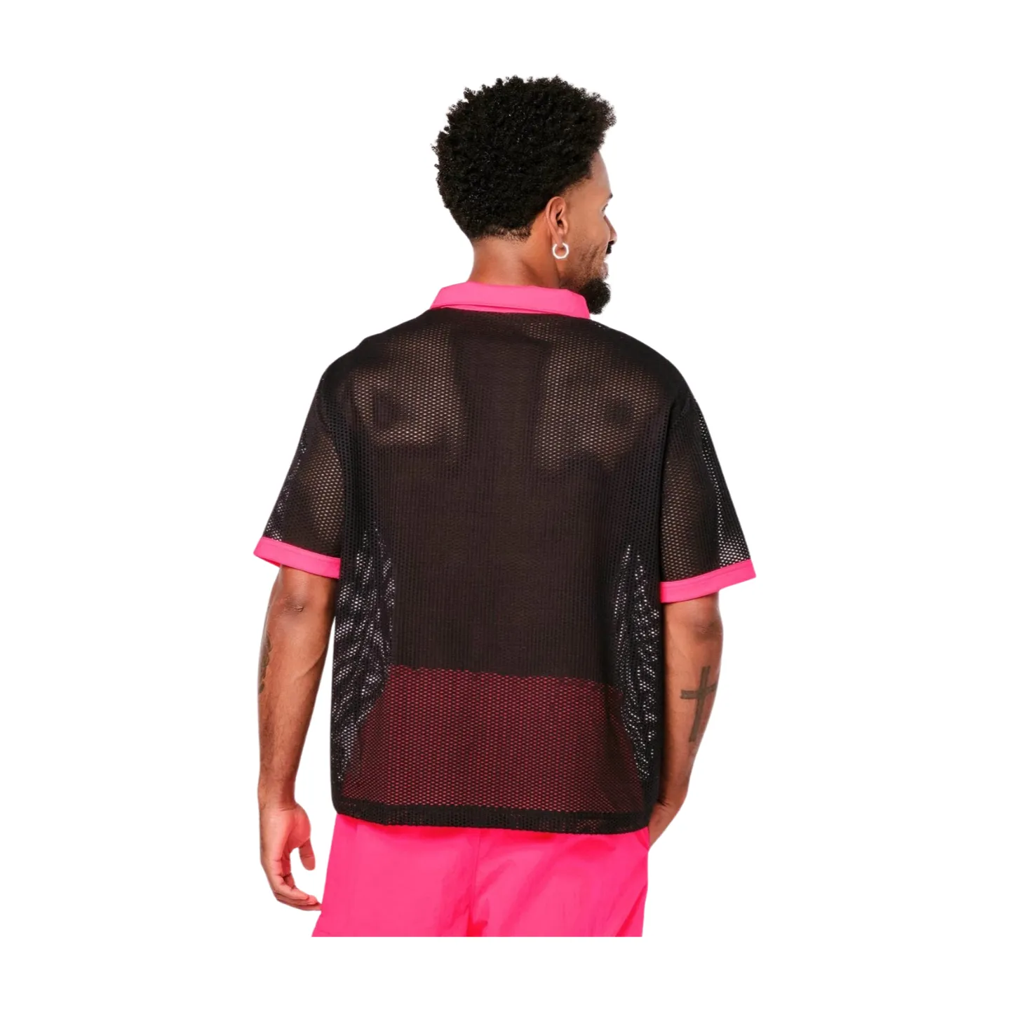 Zumba Prep Oversized Mesh Polo